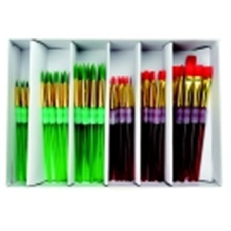 ROYAL BRUSH Royal Brush Big Kids Choice Synthetic Fiber Paint Brush And Apron Combo Pack; Pack - 84 405892